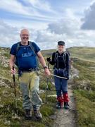 Gamle parhester: Bjarte og Stine.