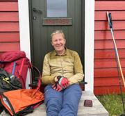 Knut er nok en gang avbildet på Knutabu-trammen!